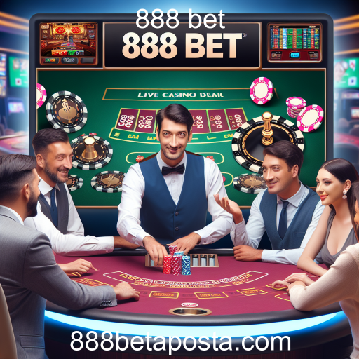 Descubra a Emoção do Cassino Ao Vivo no 888 bet